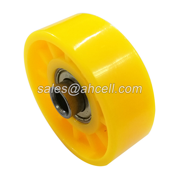 SWS50 Precision Bearing Insert Wheel ABS POM Plastic Conveyor Skate Roller