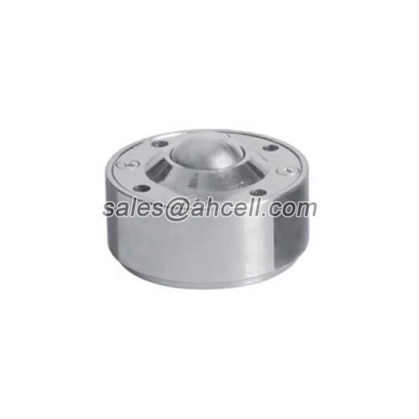 IS-38 250kg Capacity Stud Mounting Steel Ball Roller Caster Drop-in Ball Transfer Unit