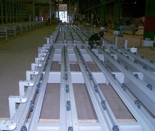 Omni Wheels Platform,Conveyor Line Applications