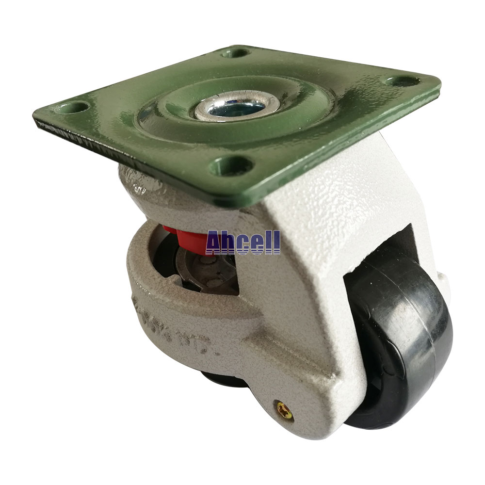 GD-60F Rubber foot level adjustment equipment platform master foma wheel caster