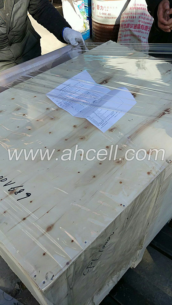 Ball Transfer Units Wooden Pallet Packing