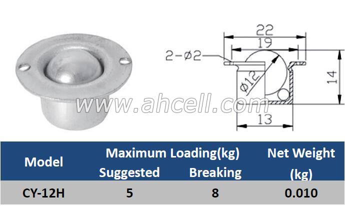 CY-12H Ball Transfer Unit