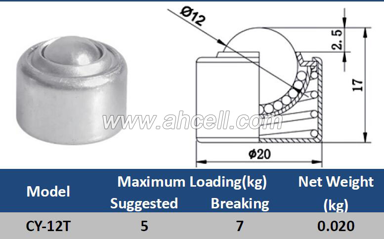 CY-12T Ball Transfer unit