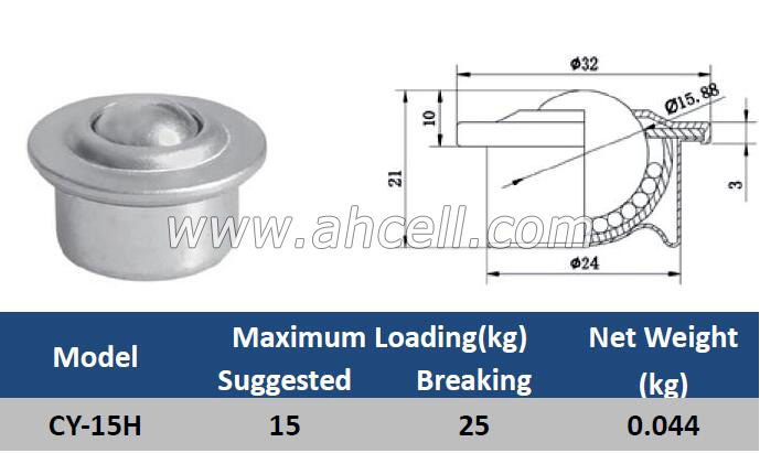 CY-15H Ball Transfer Unit